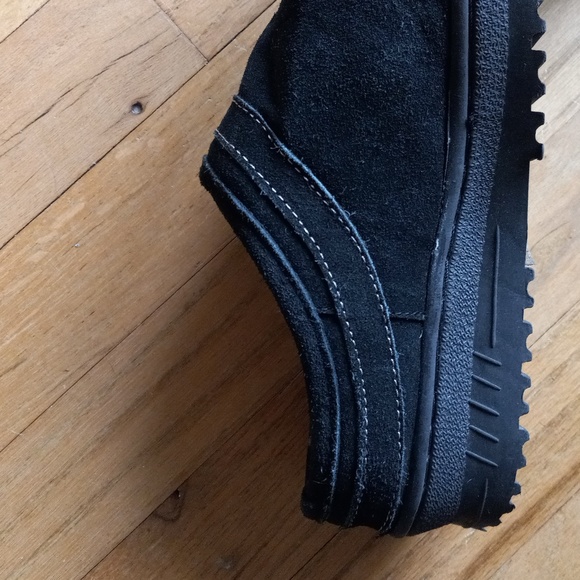 NWOT Leather Suede Sheepskin Lining, TPR Sole, Clogs Size EUR 38/US 6L NWOT - Picture 11 of 11